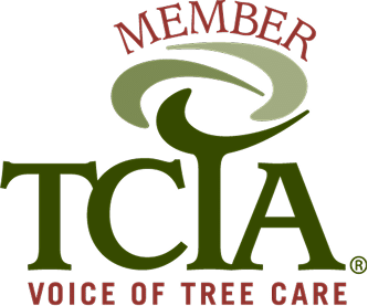 Tree Care Industry Association (TCIA) member badge logo, "Voice of Tree Care".